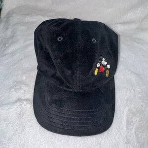 Black Mickey Mouse Cap
